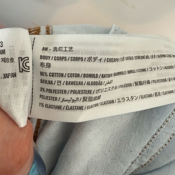 Hollister Men's Light Blue Relaxed Jeans - Picture 8 of 8